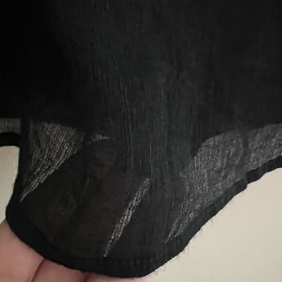 Vava by Joy Han Off Shoulder
Dress Embroidered Ruffle Sleeve Black Sz M - Picture 13 of 14